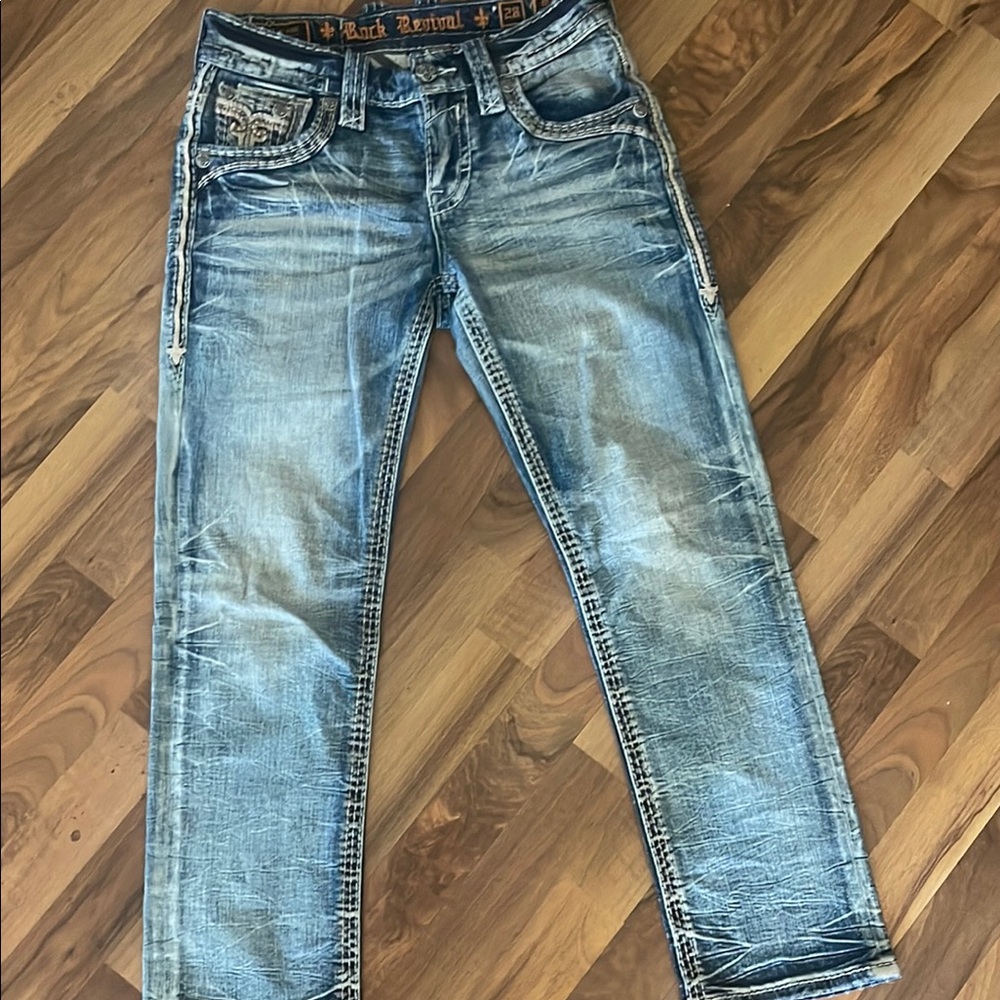 Men's Blue Jeans rock revival